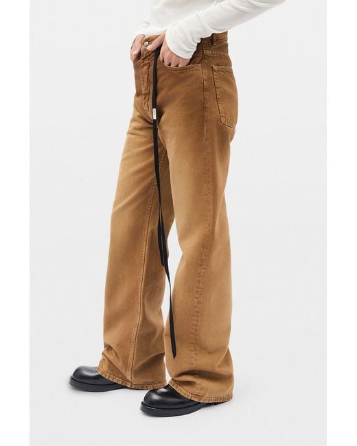 Ann Demeulemeester Multicolor Modest 5-Pockets Relaxed Flared Trousers for men