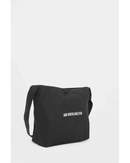 Ann Demeulemeester Black Ad Small Shoulder Bag for men