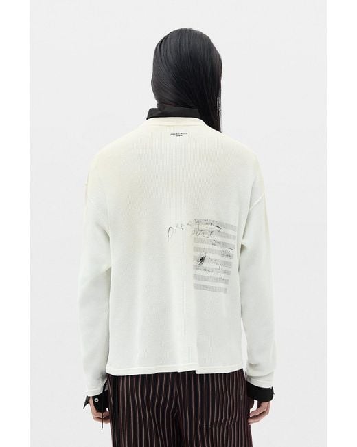 Ann Demeulemeester Gray Emil Boxy T-Shirt for men