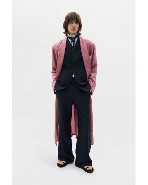 Ann Demeulemeester Black Derek Straight Tailored Jacket for men
