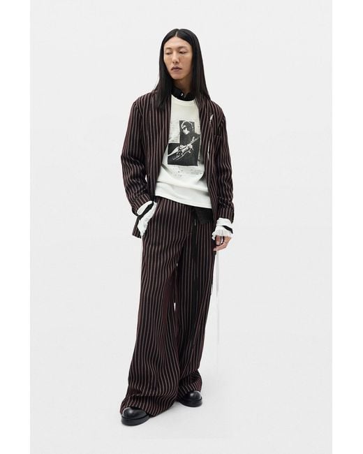 Ann Demeulemeester Gray Emil Boxy T-Shirt for men
