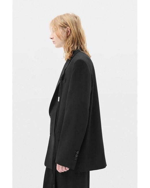Ann Demeulemeester Blue Ignaas Comfort Tailoerd Jacket for men