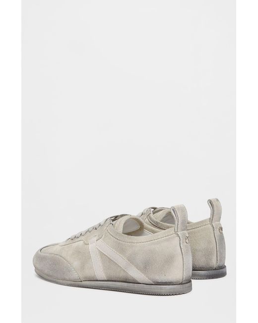 Ann Demeulemeester Gray Siru Low-Top Boxing Sneakers