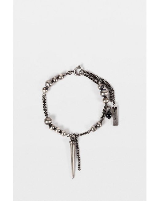 Ann Demeulemeester Black Jette Beads Bracelet