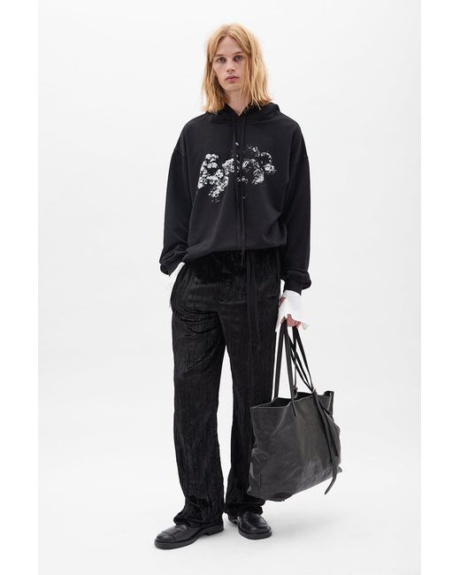 Ann Demeulemeester Black Bardi Comfort Hoodie Sweatshirt for men