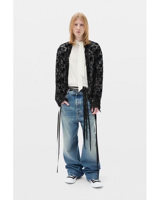 Ann Demeulemeester Blue Andre Classic Shirt for men