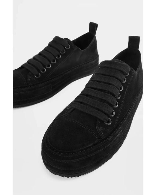 Ann Demeulemeester Black Nono Low-Top Sneakers for men