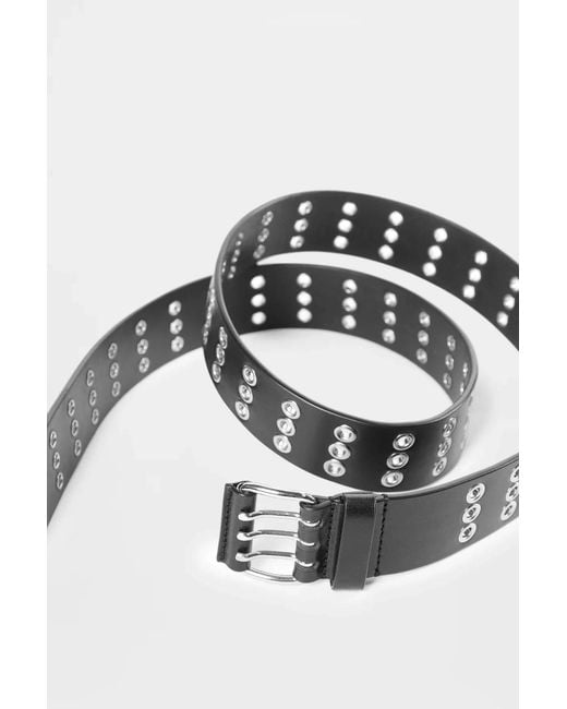 Ann Demeulemeester Black Ezra Belt for men