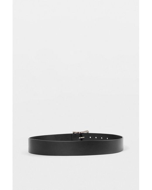 Ann Demeulemeester Black Ouls Belt for men