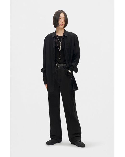 Ann Demeulemeester Black Ronald 5 Pocket Comfort Jeans for men