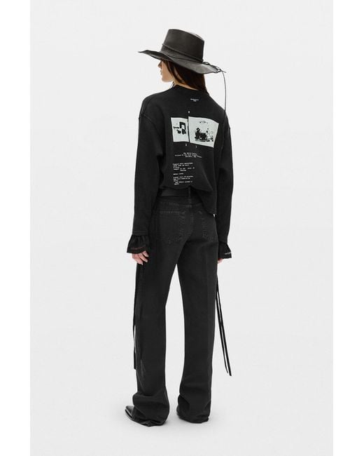 Ann Demeulemeester Black Nikita Relax Fit T-Shirt