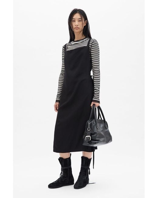 Ann Demeulemeester Black Fiene 'Hollow Sound' Long Sleeve T-Shirt