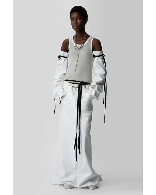 Ann Demeulemeester Multicolor Goele Five Pockets Comfort Skirt