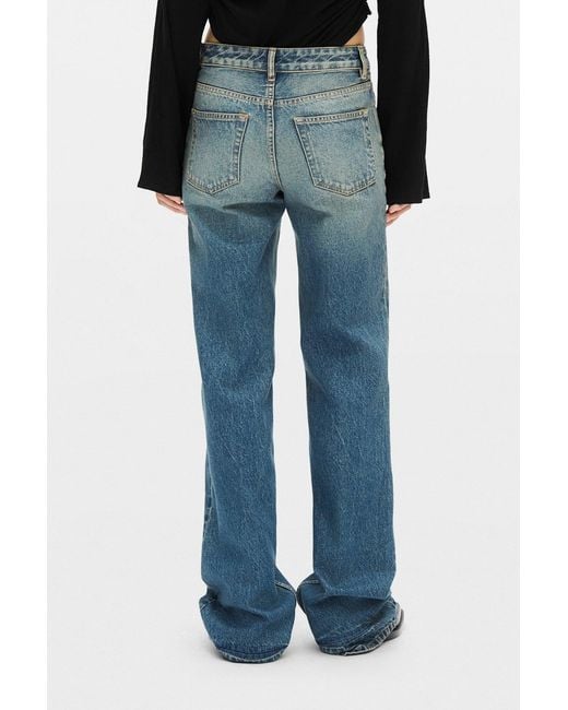 Ann Demeulemeester Blue Vive 5 Pocket Jeans