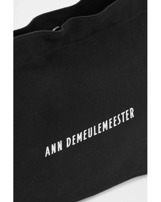 Ann Demeulemeester Black Ad Small Shoulder Bag for men