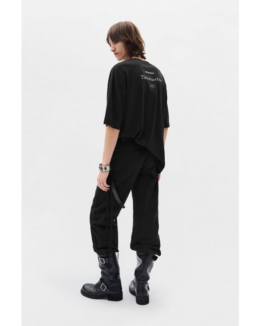 Ann Demeulemeester Black Dieter High Comfort T-Shirt for men
