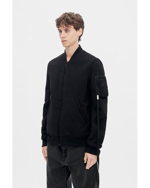 Ann Demeulemeester Blue Dries Standard Bomber for men