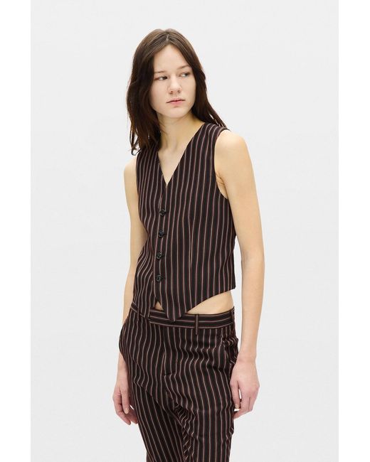 Ann Demeulemeester Black Stanse Classic Waistcoat