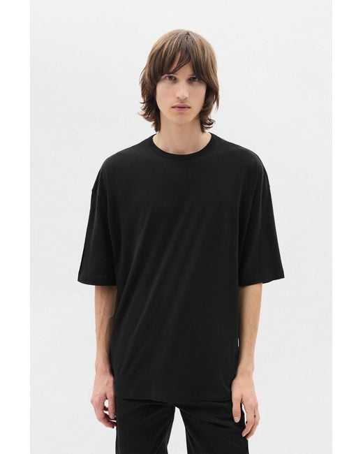 Ann Demeulemeester Black Dieter High Comfort T-Shirt for men