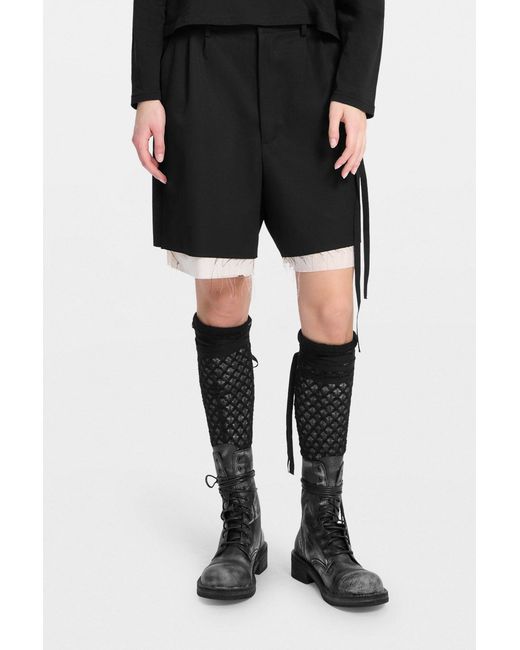 Ann Demeulemeester Black Aric Engineer Biker Ankle Boots for men
