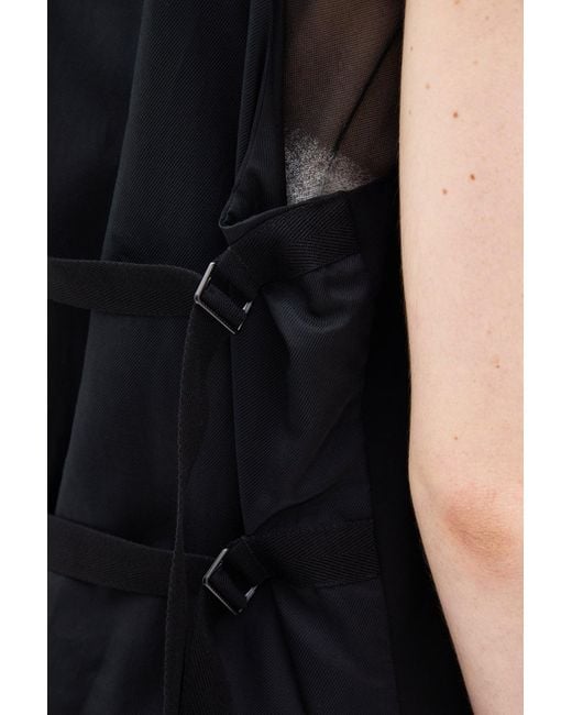 Ann Demeulemeester Black Charlotte Classic Waistcoat