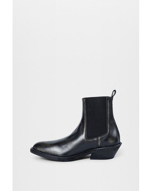 Ann Demeulemeester Black Caru Chelsea Boots for men