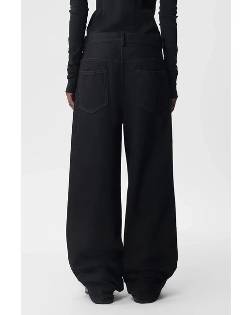 Ann Demeulemeester Black Claire 5 Pockets Comfort Trousers