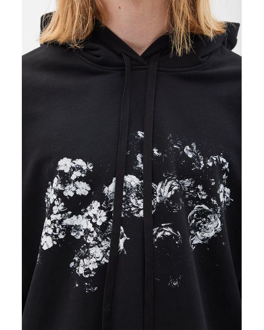 Ann Demeulemeester Black Bardi Comfort Hoodie Sweatshirt for men