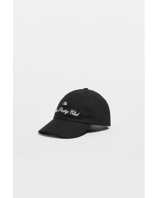 Ann Demeulemeester Black Tem Baseball Cap for men