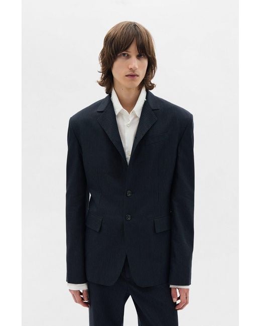 Ann Demeulemeester Black Derek Straight Tailored Jacket for men