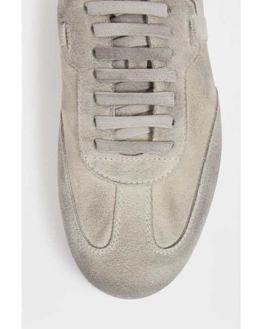 Ann Demeulemeester Gray Siru Low-Top Boxing Sneakers