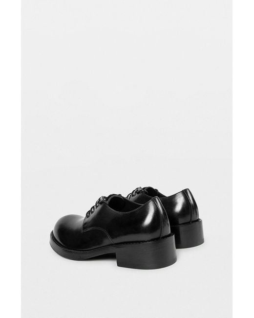Ann Demeulemeester Black Caja Derby for men