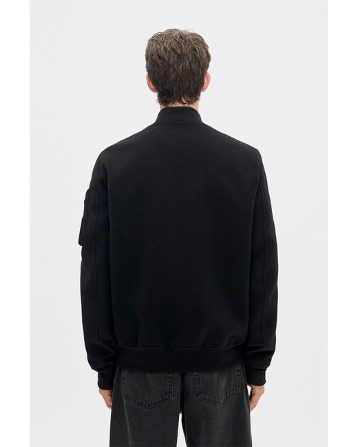 Ann Demeulemeester Blue Dries Standard Bomber for men
