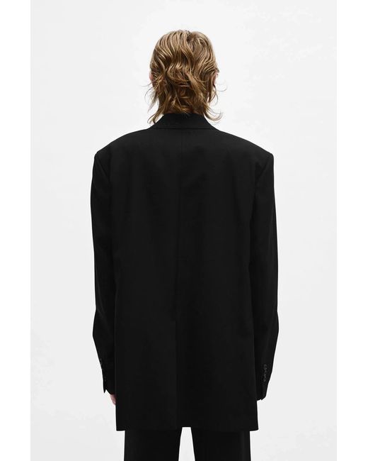 Ann Demeulemeester Black Anthoon High Comfort Tailored Blazer for men