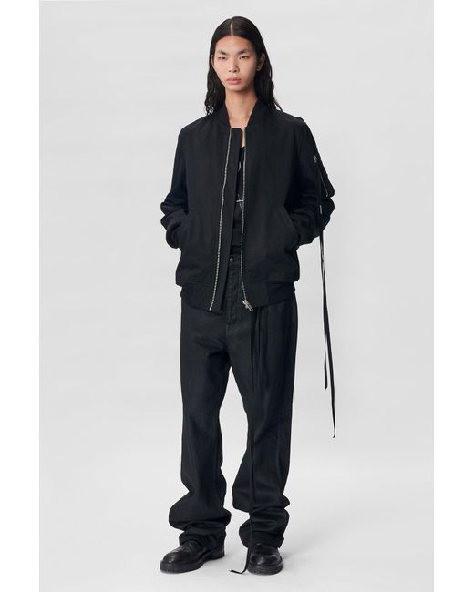 Ann demeulemeester bomber jacket top
