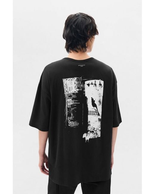 Ann Demeulemeester Black Dieter High Comfort T-Shirt for men