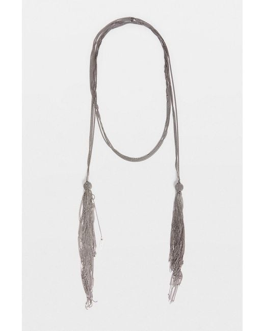 Ann Demeulemeester Gray Ieta Multi Chain Necklace