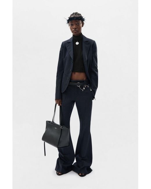 Ann Demeulemeester Blue Lexa Tailored Slim Fit Jacket