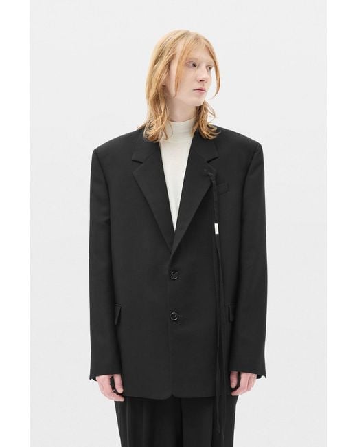 Ann Demeulemeester Blue Ignaas Comfort Tailoerd Jacket for men