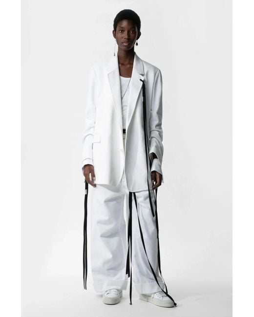 Ann Demeulemeester Slouchy Blazer Ann Demeulemeester Agnes Slouchy
