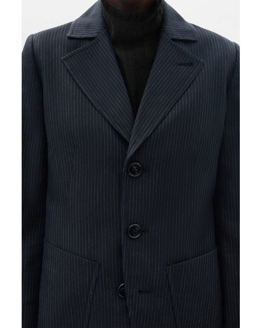 Ann Demeulemeester Blue Lexa Tailored Slim Fit Jacket