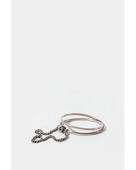 Ann Demeulemeester Multicolor Elke Bangle Bracelet