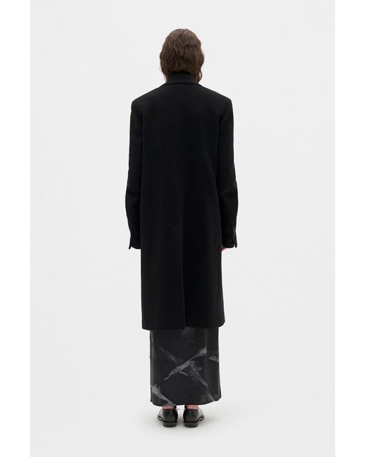 Ann Demeulemeester Black Viv High Comfort Tailored Coat