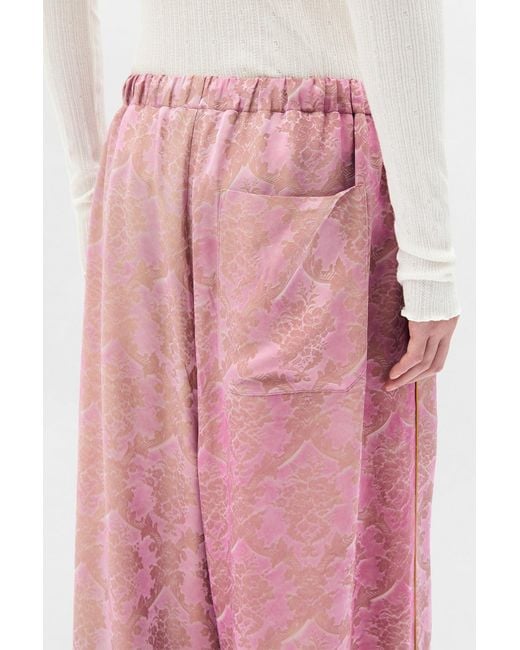 Ann Demeulemeester Pink Albertus Relaxed Lounge Pants for men