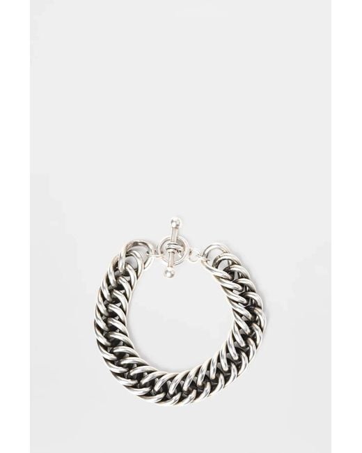 Ann Demeulemeester Black Pavel Chain Bracelet