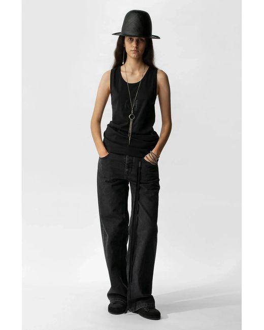 Ann Demeulemeester Black Claire 5 Pocket Comfort Trousers