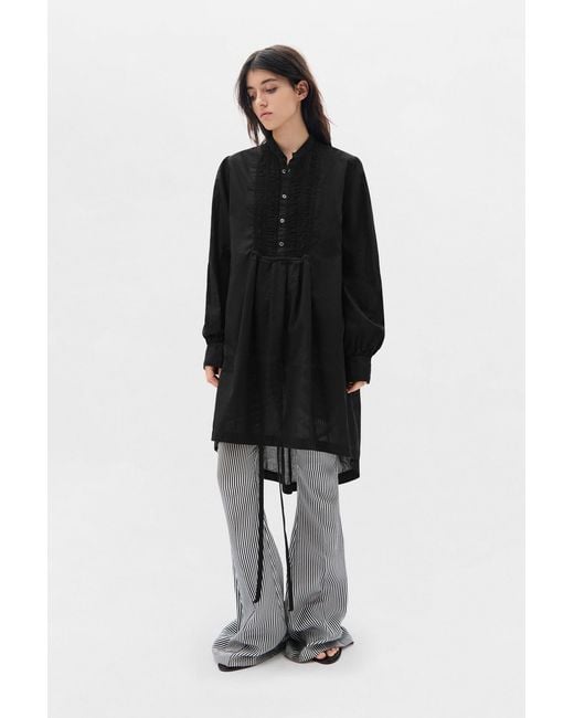 Ann Demeulemeester Black Ati High Comfort Shirt