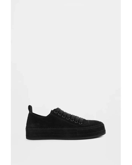 Ann Demeulemeester Black Nono Low-Top Sneakers for men