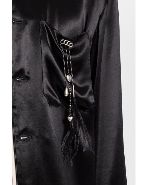Ann Demeulemeester Gray Akke Brooch