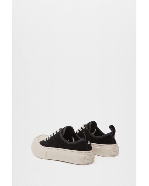 Ann Demeulemeester Black Halli Vulcanized Low-Top Sneakers for men